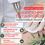 Удаление татуировок, татуажа, карбоновый пилинг: онлайн-курс с сертификатом. Теория и практика (фото)